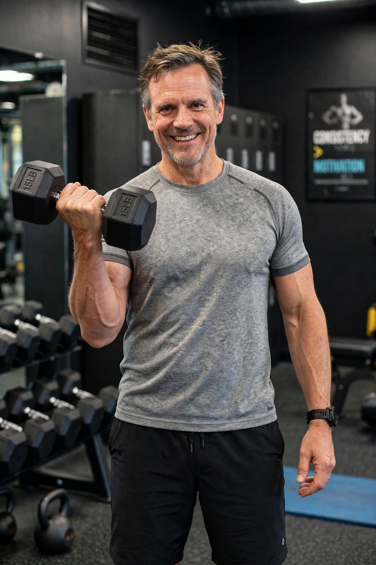 Séance de renforcement avec un coach sportif après 40 ans
